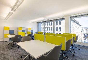 Coworking-Bereich in Regus Carl-Benz-Straße