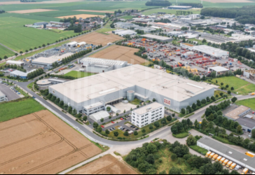 Logistikhalle an der A 52/ A 61 | 8 Rampen | 11,50 m UKB