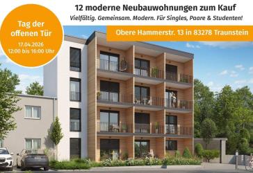 12 Neubauwohnungen in Traunstein