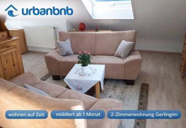 Möblierte Wohnung in Gerlingen - Wohnen auf Zeit ab 1 Monat
