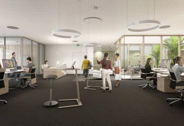 MODERNE ELEGANZ: NEUE BÜRO-/ PRAXISFLÄCHEN DIREKT AM HBF - PROVISIONSFREI