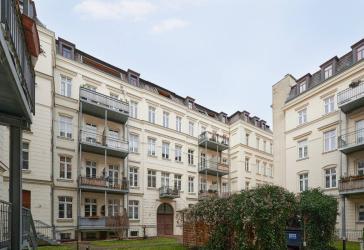 II sehr zentrale ETW mit Balkon und EBK * nur 3 Minuten zur Oper * II