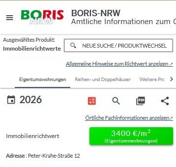 AUF 3 EBENEN MIT TERRASSE BEZUGSFREI AUßERGEWÖHNLICHE WHG. WOHNKÜCHE WANNENBAD+G-WC PARKETT REISHOLZ – 40599 Düsseldorf – Vorschaubild 15