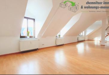 Vermietetes Maisonette-Highlight mit Einbauküche & Aufzug auf dem Chemnitzer Kaßberg