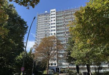 Spektakulärer Weitblick Vermietetes 1-Zimmer-Apartment am Elbe-Einkaufszentrum
