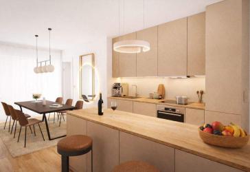 Am Prenzlauer Berg: 4-Zimmer-Neubauwohnung mit Balkon
