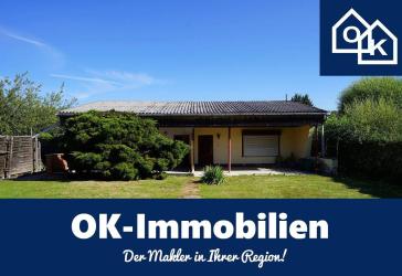 Wolmirstedt - Wochenendgrundstück mit Doppelbungalow in ruhiger Lage