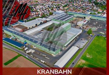 KRAN 24 t - TRAFO 3.400 kVA - Lager/Produktion (22.000 m²) & Büro (1.800 m²) & Freilager (15.000 m²)