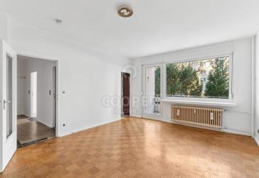 Sehr ruhige 1,5 Zimmer Erdgeschosswohnung mit Balkon