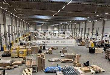 9.871 m² Neubau Cross-Dock Umschlaghalle mit 100 Toren, 700-2.100 m² Büro-/Sozialräume *3001*