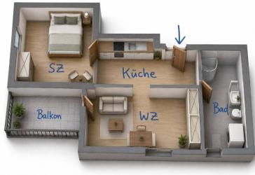 Vorschaubild Wohnung
