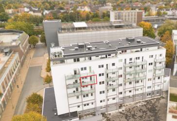 Barrierearme 1-Zimmer-Wohnung mit Fahrstuhl, Balkon und Tiefgaragenstellplatz