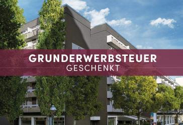 AKTION keine Grunderwerbsteuer: Lichterfülltes Studio-Apartment mit Balkon & Luxus-Bad nahe Ku'damm