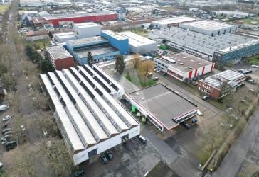 PRODUKTIONSHALLEN & LAGERHALLEN IN HÜRTH | MIETE | EBENERDIGE TORE | KRANBAHN | PROVISIONSFREI