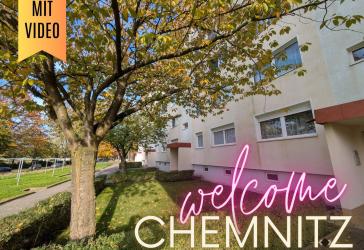 ++ schöne & günstige 3-Raum-Wohnung - großer Balkon mit Ausblick ins Grüne ++