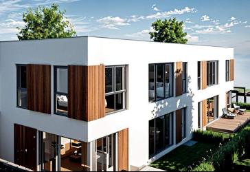 Modernes Stadthaus in ruhiger Lage