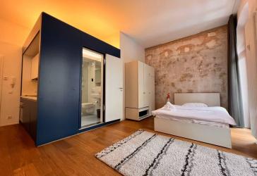 F-Hain: voll möbliertes LUXUS Apartment - 37 m² befristet für max. 12 Monate per SOFORT zu VERMIETEN