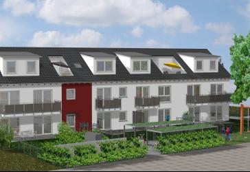 2-Zimmer-DG-Wohnung mit Dachterrasse