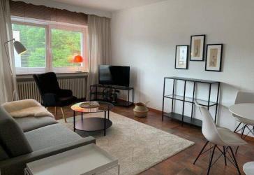 Aachen-Burtscheid: gemütlich modern möbl. 3 Zi.-Whng. mit Balkon; Garage; City-Nähe