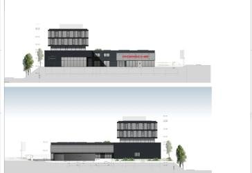 Neubau Porschezentrum Waiblingen, Erstbezug