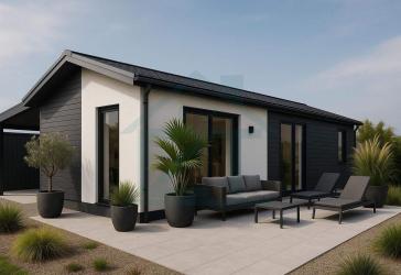 Exklusive Mini-Villa inkl. Bad, Einbauküche, Innen- und Außenbeleuchtung