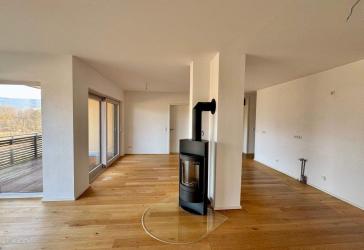 Familienfreundliche Vierzimmerwohnung im Grünen mit Balkon - ökologische Bauart