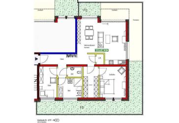 Neubau-KfW 40: Exklusives Penthouse - Wohnpark 60plus, Konz-Könen - Geb. B - (PH-B-21 ca. 112 m²) - KfW Förderung möglich