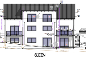 Baugrundstück mit Baugenehmigung für 5-Parteienhaus ! Attraktive Abschreibungsmöglichkeit !
