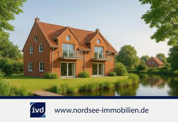 Neubau Erdgeschoss-Wohnung mit Seegrundstück und eigenem Steg - Wärmepumpe A+