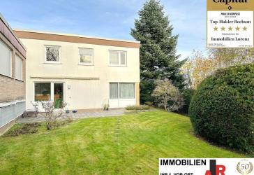 LORENZ-Angebot in Querenburg: WOHNEN+KAPITALANLAGE. 1-Fam.-SPLIT-LEVEL-Haus (freiw.) + verm. Gewerbe