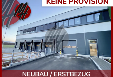 KEINE PROVISION - NEUBAU / ERSTBEZUG - Lager (3.000 m²) & Büro (200 m²)