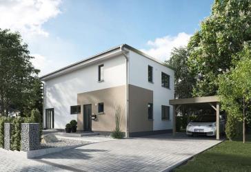 Stadthaus 136 massiv gebaut, Preis inkl. Grundstück