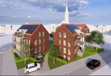 Neubau! Zwei moderne Wohnhäuser mit 12 hochwertigen Eigentumswohnungen in Seppenrade Dorfmitte