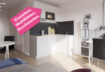 City-Life pur: 1-Zimmer-Apartment mitten in Nürnberg | WE 4.02