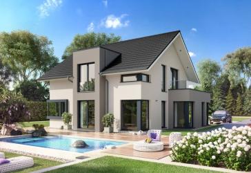 Wohntraum für die große Familie. Planen Sie Ihr individuelles Haus