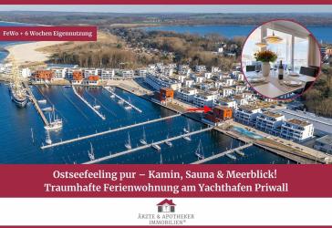 Ostseefeeling pur - Kamin, Sauna & Meerblick! Traumhafte Ferienwohnung am Yachthafen Priwall