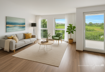 Kapitalanlage mit Weitblick - moderne 3-Zimmer-Wohnung mit zwei Balkonen in Frankfurt-Oberrad