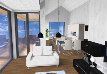 St. Ingbert! Top! Exklusives 3-ZKB Penthouse im Neubauprojekt in Holzhybridbauweise. PH, Whg. 7