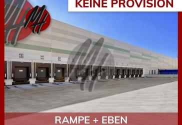 KEINE PROVISION - WGK-3 - RAMPE + EBEN - Lager-/Logistik (25.000 m²) & Büro (1.000 m²)
