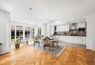 3+1 Zimmer mit eigenem Garten im Stadtvillenensemble am Westpark
