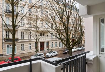 Charlottenburg: Eislebener Str: VERMIETETE 4-Zi-Whg, 92m² - 5.OG + SÜD-Loggia - kündbar in 9 Monaten