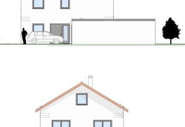 Individuell geplantes Einfamilienhaus
