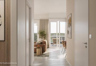 Exklusives großzügiges Apartment mit Südbalkon