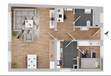 Kompakte 2-Zimmer Eigentumswohnung in unmittelbarer Innenstadtlage!