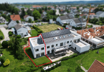 Haus-in-Haus Wohnung über drei Ebenen mit großem Garten am Ende einer Sackgasse!!!