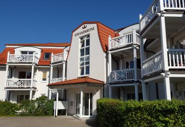 Residenz Strandkrone in ruhiger Lage und 3 min. zum Strand