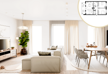 3-Zimmer-Wohnung mit Südbalkon I Neubau I Aufzug I provisionsfrei