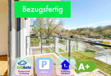 *** Exklusiver ERSTBEZUG * Neubau * 3 Zimmer * ENERGIEKONZEPT* EBK ***