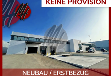 NEUBAU / ERSTBEZUG - WGK-3 - Lager (2.900 m²) & Büro (600 m²)