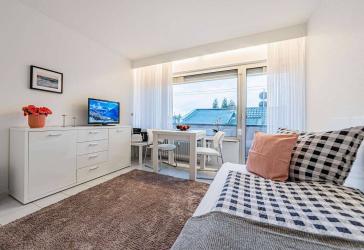 Möbliertes 1-Zi.-Apartment mit Balkon in zentraler Lage von Offenbach